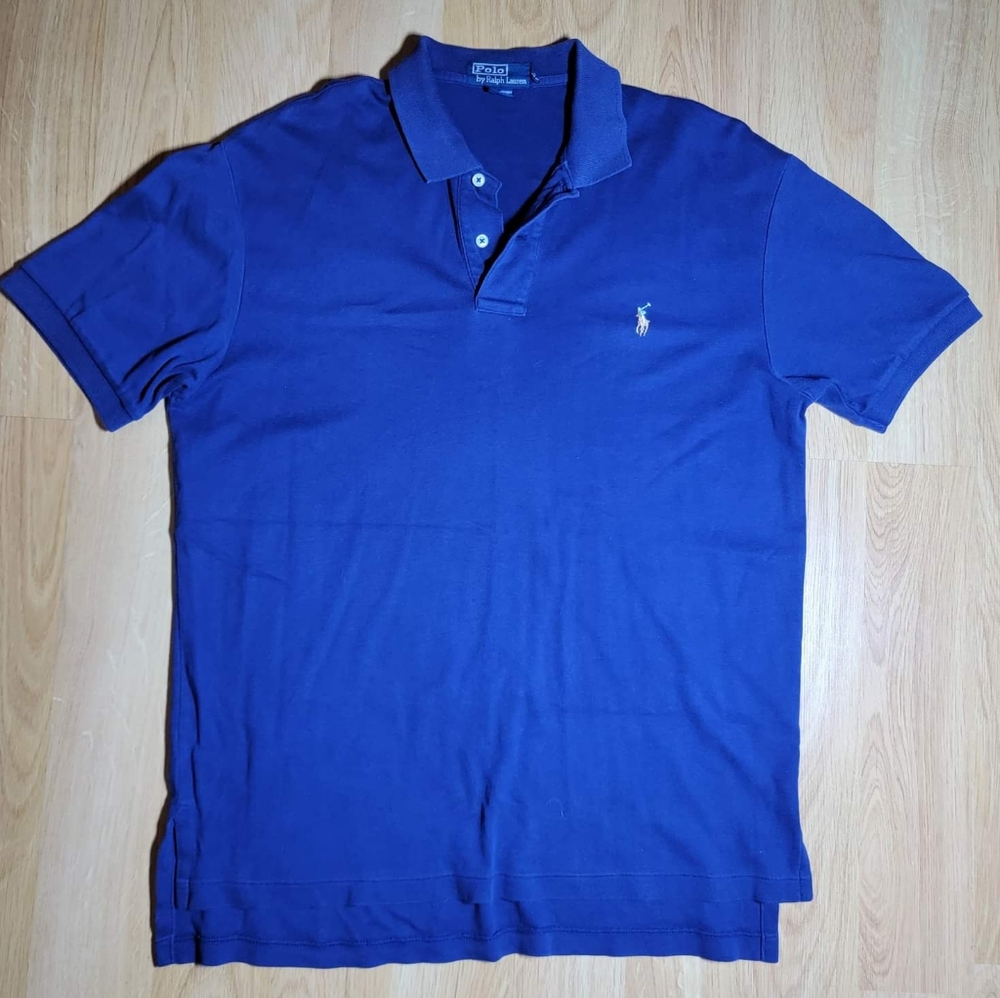 Men's Dark Blue Polo Shirt